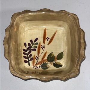 Home Trends Shadowwood Fall Foliage Square Baking Dish